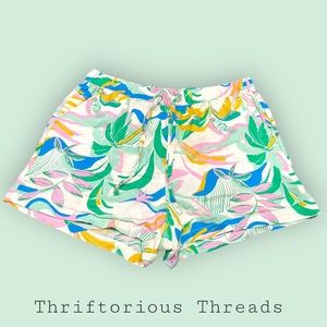 C&C California Linen Pull-On Shorts